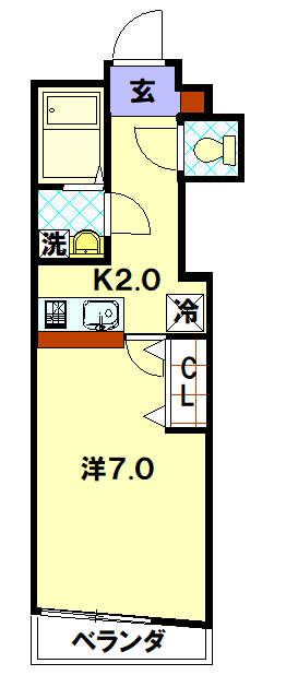 リフォーム前間取り図