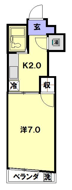 リフォーム前間取り図