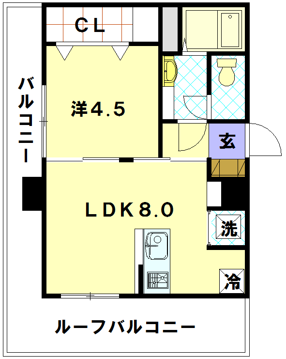 リフォーム後間取り図