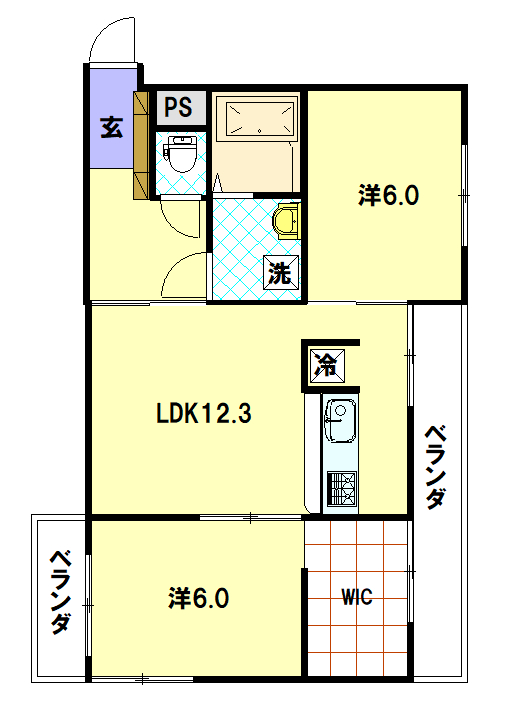 リフォーム後間取り図