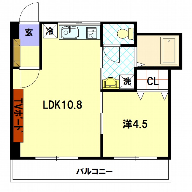 リフォーム後間取り図