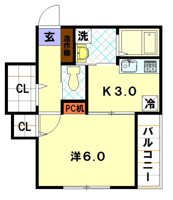 リフォーム後間取り図