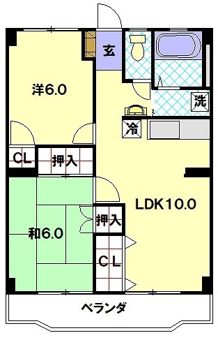 リフォーム前間取り図