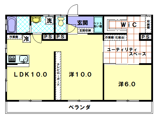 リフォーム後間取り図