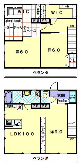 リフォーム後間取り図