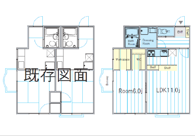 間取りの変更画像