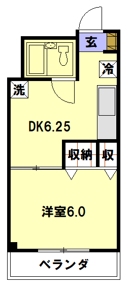 リフォーム前間取り図