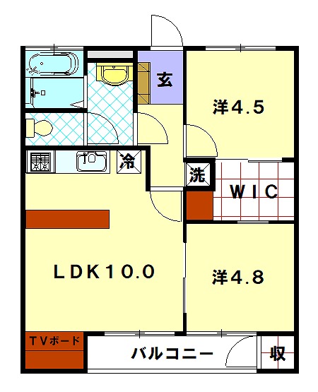 リフォーム後間取り図