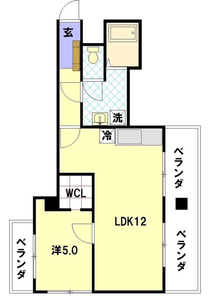 リフォーム後間取り図