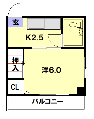 リフォーム前間取り図