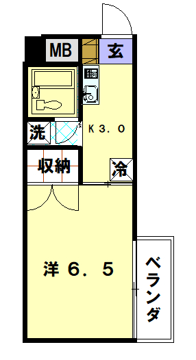 リフォーム前間取り図