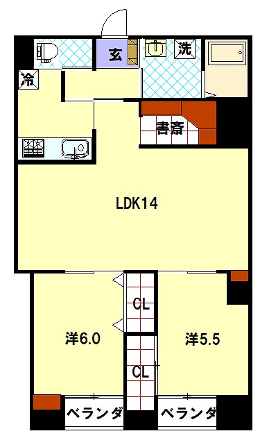 リフォーム後間取り図