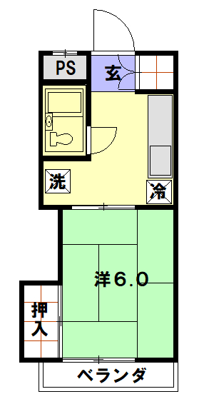 リフォーム前間取り図