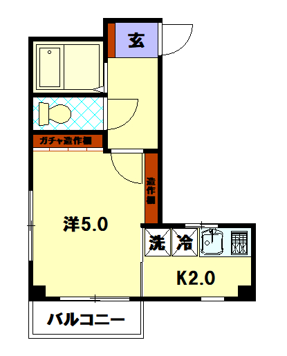 リフォーム後間取り図