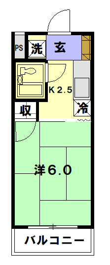 リフォーム前間取り図