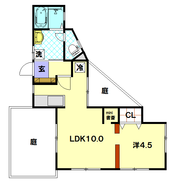 リフォーム後間取り図